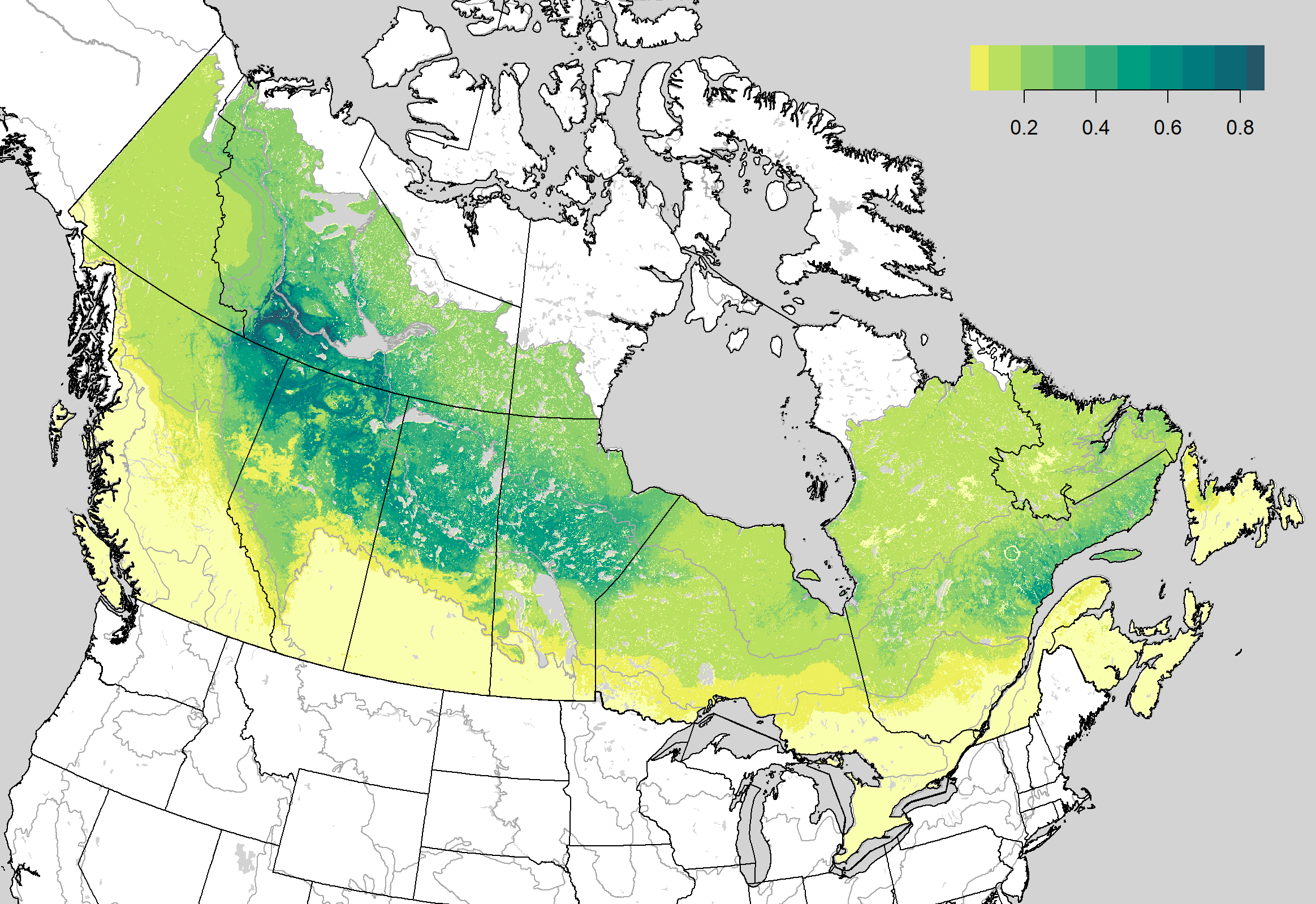 Bird Density and Population Estimate Data Products - The Boreal Avian ...