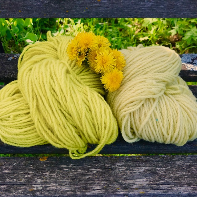 Natural fabric dyes