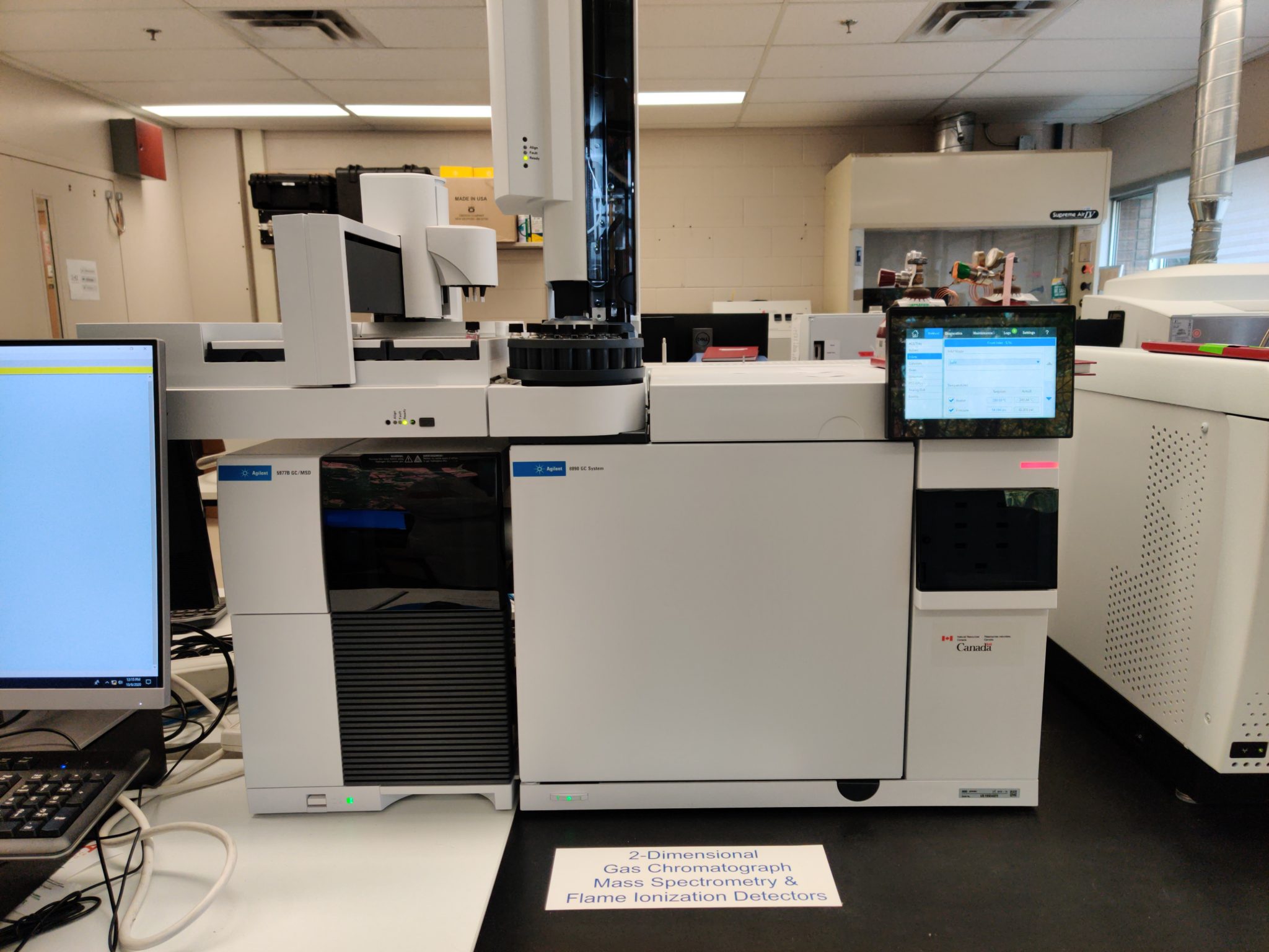 2-dimensional-gas-chromatograph-mass-spectrometry-flame-ionization