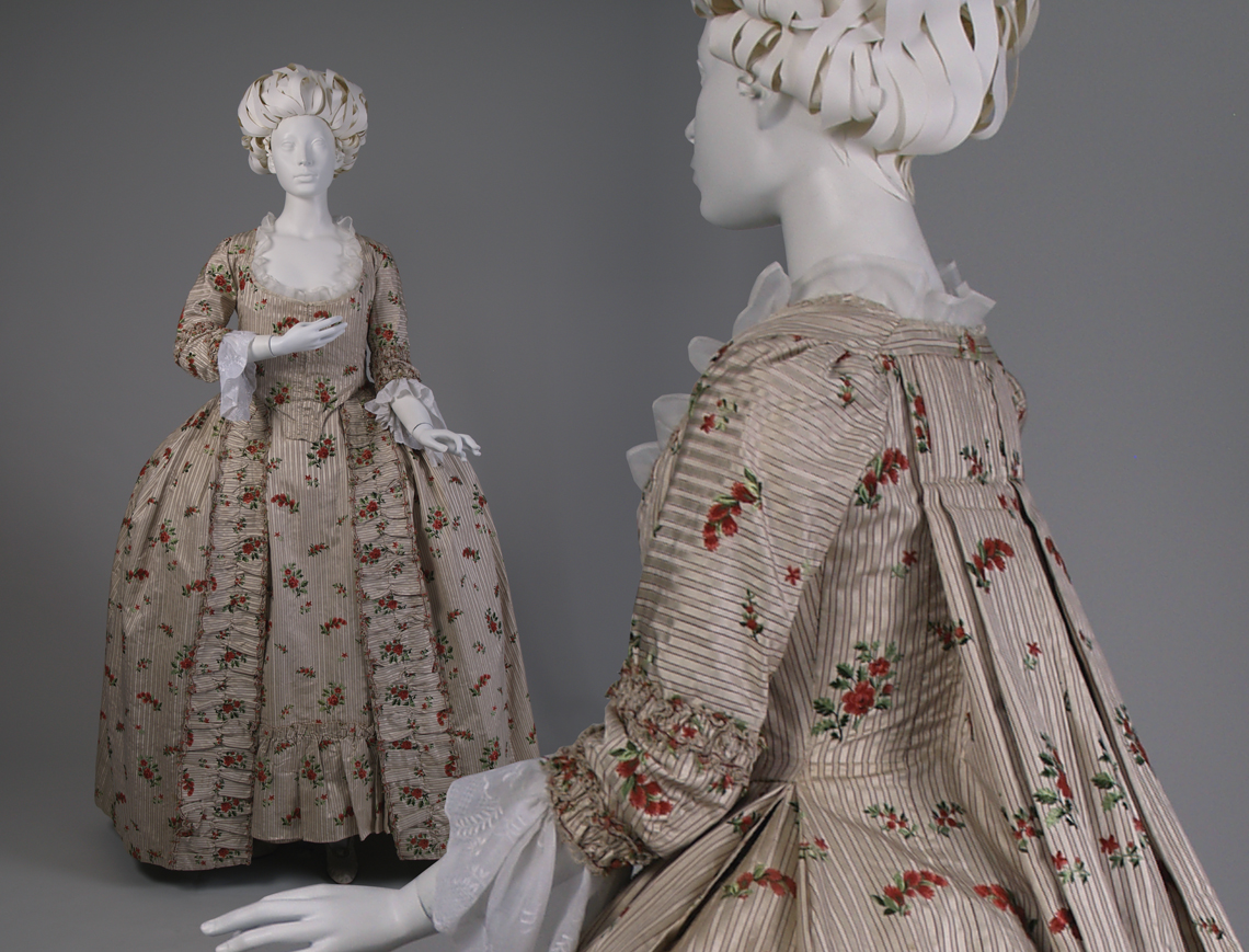 The Robe à la Française Reproduction - Anne Lambert Clothing and